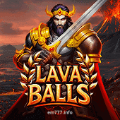Lava Balls game card from em777